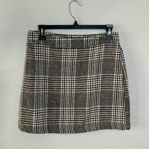 Plaid skirt
